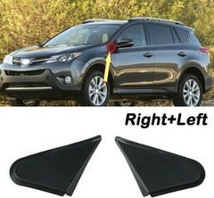 1Pair Car Side Mirror Corner Triangle Cover Trim for 2013 2014 2015 2016 2017 20