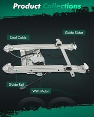 Power Window Regulator With Motor For Mitsubishi For Endeavor | For 741-077