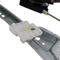 Front Driver Side Power Window Motor and Regulator Assembly with 2 Pin Style