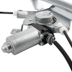 741-968 Rear Driver Side Power Window Regulator with Motor Fit for Ford F-150