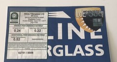 Fiberglass Picture Window 33 15/16 x 55 11/16″ Double Glazed Argon Fill Low E
