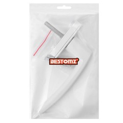Durable White Inner Window Handle with Anti Slip Grip for Residential Use