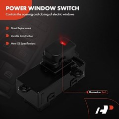 Power Window Switch Compatible with Kia Optima 2014 2015 2016, Rear Driver or