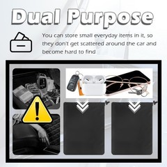 2PCS Side Mirror Covers, Drawstring-style Mirror Covers Provide Protection from