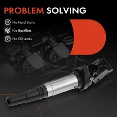 Ignition Coil Pack Compatible with Mini Cooper 2007-2007 L4 1.6L Naturally,