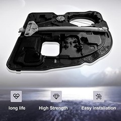 Rear Right Window Regulator Compatible with Dodge Ram 2009-2020 Passenger Side
