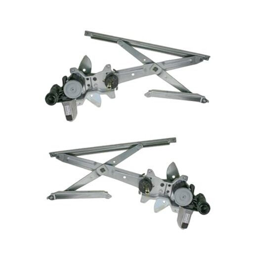 Front Power Power Window Regulator & Motor Assembly Set Compatible WRA07871