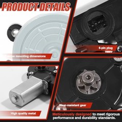 Front Left Driver Side Power Window Lift Motor Compatible Front Driver Side