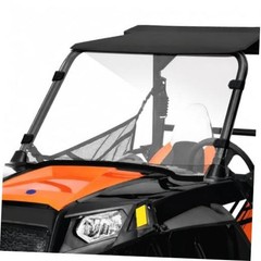 Scratch-Resistant UTV Front Windshield Compatible with Polaris RZR 800/S