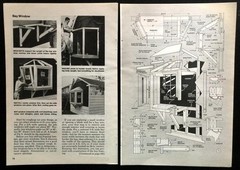 Bay Window Custom Size 1974 HowTo Build PLANS ~ using standard windows