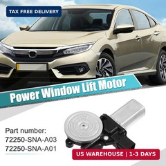 X AUTOHAUX NO. 72250-SNA-A03 Power Window Regulator Lift Motor for Honda Civic S