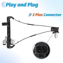 Rear Left Driver Side Power Window Lift Regulator with Motor Compatible with