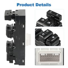 Master Power Window Switch Compatible with Kia Forte 2019 2020 2021, Driver