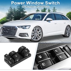 Power Window Switch No.4F0959851G Front Left Driver Side Window Control Switch