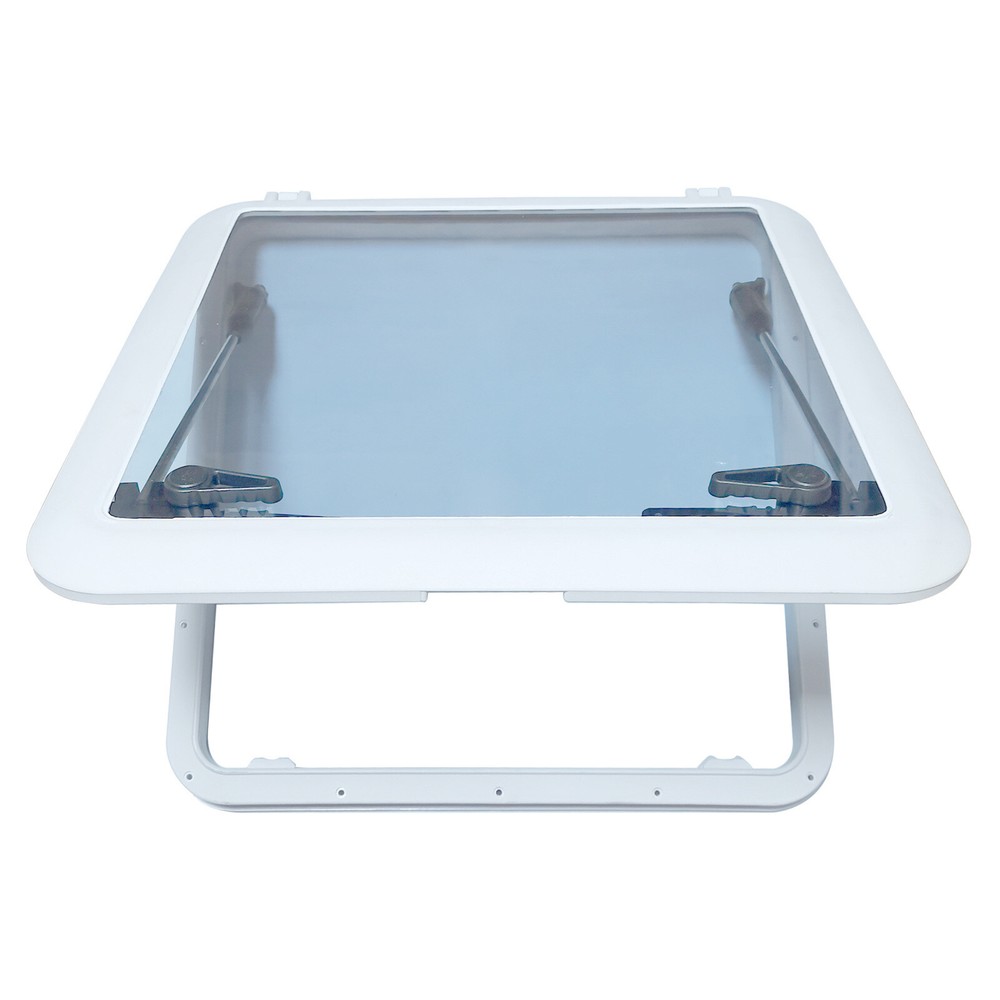 ISURE Boat Porthole UV Resistant Waterproof Push Out Square Deck Hatch Window