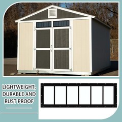 10×35″ Shed Window Transom Tempered Glass Basement