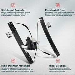 Front Driver Left Side Power Window Regulator with Motor fit for 2011 2012