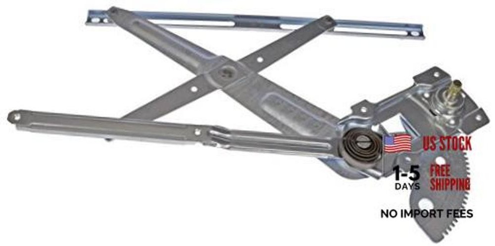 749-856 Front Driver Side Manual Window Regulator (Regulator Only) Compatible