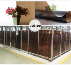 Window Glass Sticker Solar Film Decor Transparent Self Adhesive Vinyl Frosted