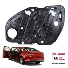 Power Window Regulator with Panel w/o Motor Front Left Driver Side Front
