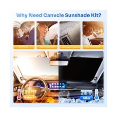 Canvcle Window Shades for Honda CRV 2012-2016 CR-V Accessories Windshield Sun…