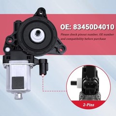 Power Window Motor Rear Passenger Side – Compatible with Right Rear Right Side