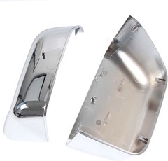 Chrome Plated Mirror Covers Caps Fit for Ford Super Duty 2017-2025 F-250 F-350 2