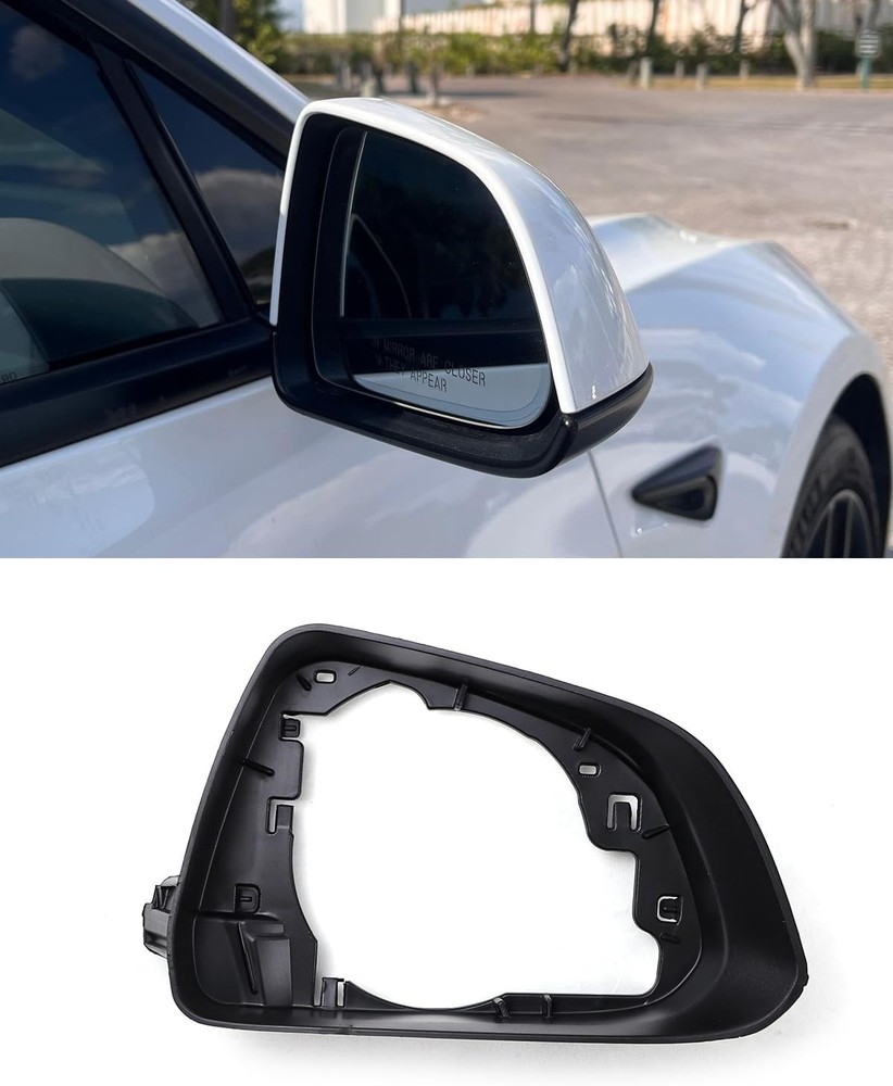 CAR Mirror Frame, Passenger/Right Side Mirror Cover Housing compatible with mode