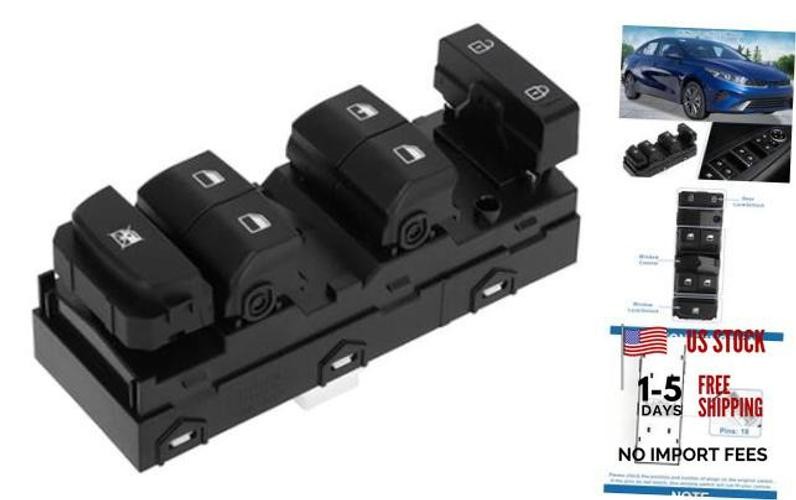 Power Window Switch No.93571M6000 Front Left Driver Side Window Control Switch