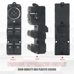 Power Window Switch Driver Side | Compatible with Ford Explorer 2011-2015