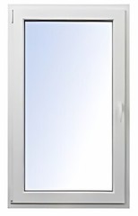 Elite Avora 24″ x 42″ Tilt and Turn Black Exterior and White Interior