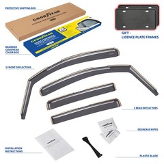 Goodyear Shatterproof in-Channel Window Deflectors for Chevrolet (Chevy) Trax…