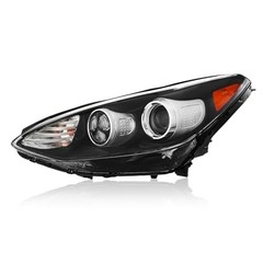 Headlight Assembly Compatible with 2017-2021 Kia Sportage, Halogen Driver side