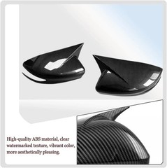 2PCS Sports Rear Mirror Cover Carbon fiber For 2013-2019 Nissan sentra/Altima