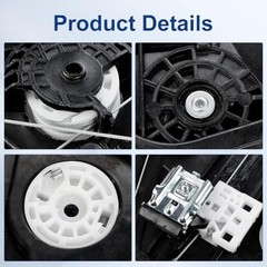 Front Right Passenger Side Power Window Regulator with Panel Without Motor
