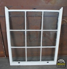 9 Lite Window Sash, Lower, 40 1/2″(W) x 49″(H)