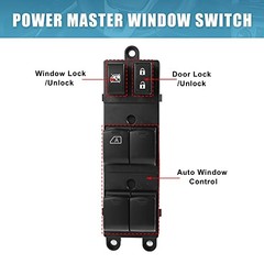 Front Left Driver Side Power Window Switch for Subaru Legacy 2010-2012 for