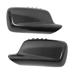 ABS Rear View Mirror Cover Elegant Design Carbon Fiber Color For 3 Series E MPML