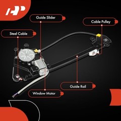 Rear Driver Side Power Window Regulator with Motor (2 Rear Driver Side (LH)