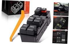 Replacement Driver Master Power Window Switch for 03-04 Honda Accord LX