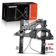 Power Window Regulator with Panel Without Motor Replacement Front Driver Side