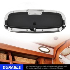 1. Boat Porthole Stainless Steel 18.11 X 7.87in Rust Resistant Portlight Wi RZYB