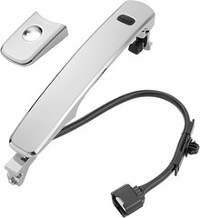 Exterior Chrome Door Handle Front Left Driver Side for Nissan Rogue 2010-2013,wi