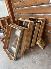 Lot of Architectural Windows – Mixed Sizes – Great for Greenhouse, Shed or DIY