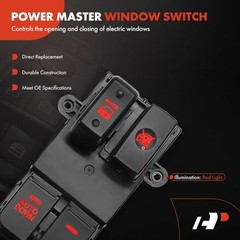 Master Power Window Switch Compatible with Kia Soul 2010 2011 2012 2013,