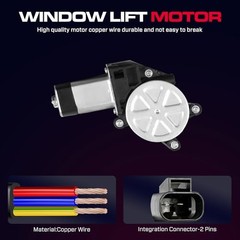 Front Passenger Side Power Window Regulator with Motor (2 Front Passenger (RH)