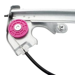 741-968 Rear Driver Side Power Window Regulator with Motor Fit for Ford F-150