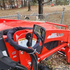 Tractor Mirrors, Strong Magnetic Side Mirrors for Tractors, Forklifts, Lawn M…