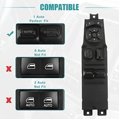 Front Left Driver Side Master Power Window Switch Fits Dodge Dakota Club