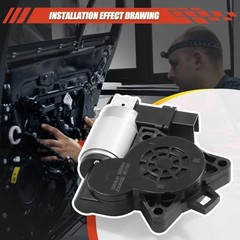 Power Window Motor Compatible with Mazda 3/5/6/CX-7/CX-9/RX-8 Replace 742-802